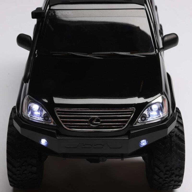 Axial 1/24 SCX24 Lexus GX 470 4X4 Rock Crawler RTR, Black - 17