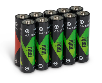 Batteri AA LR6 - 10-pack