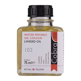 Water-Mixable Linseed Oil Bottle 75 ml
