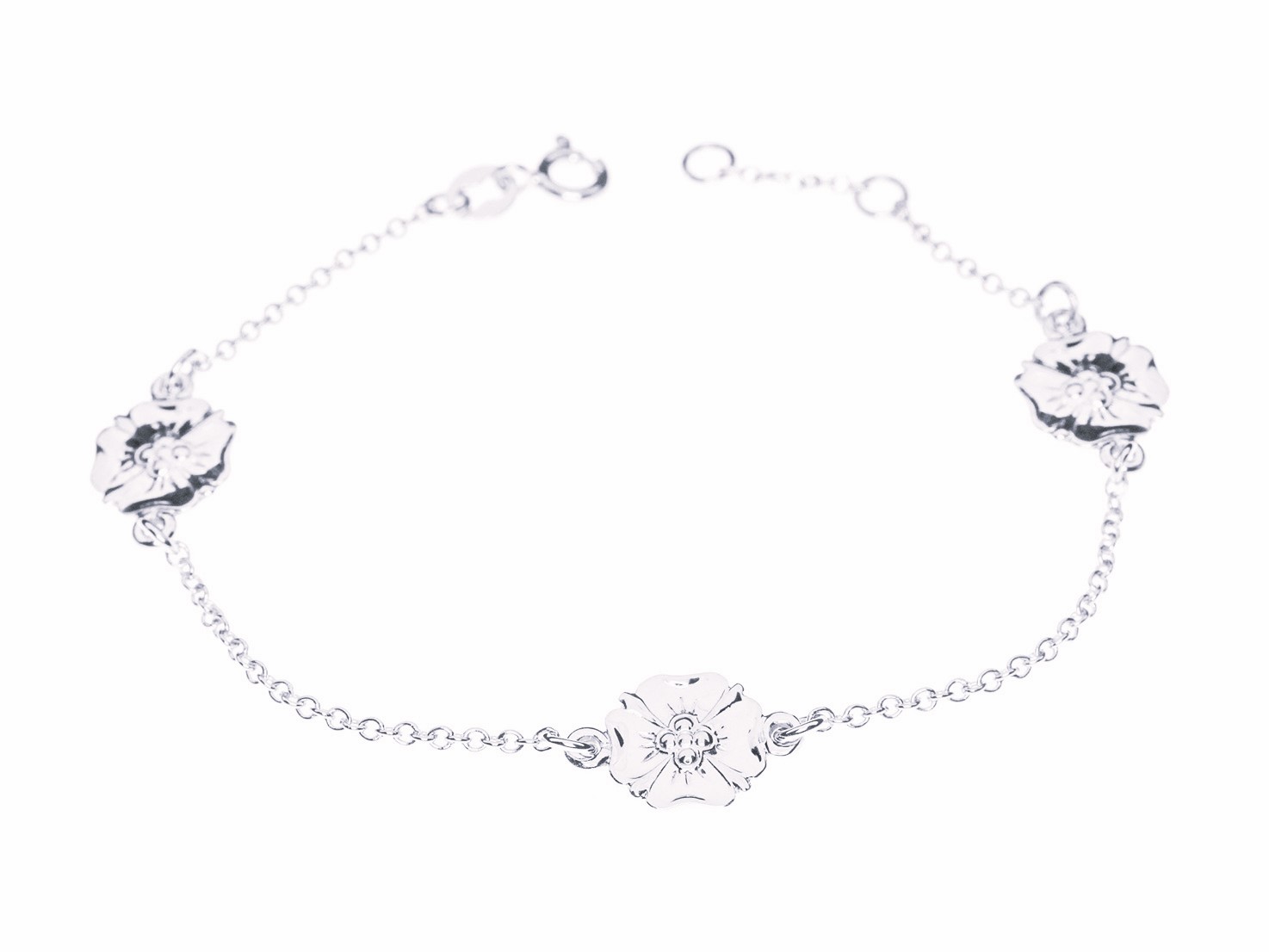 Hälsinge Bracelet 3 flower