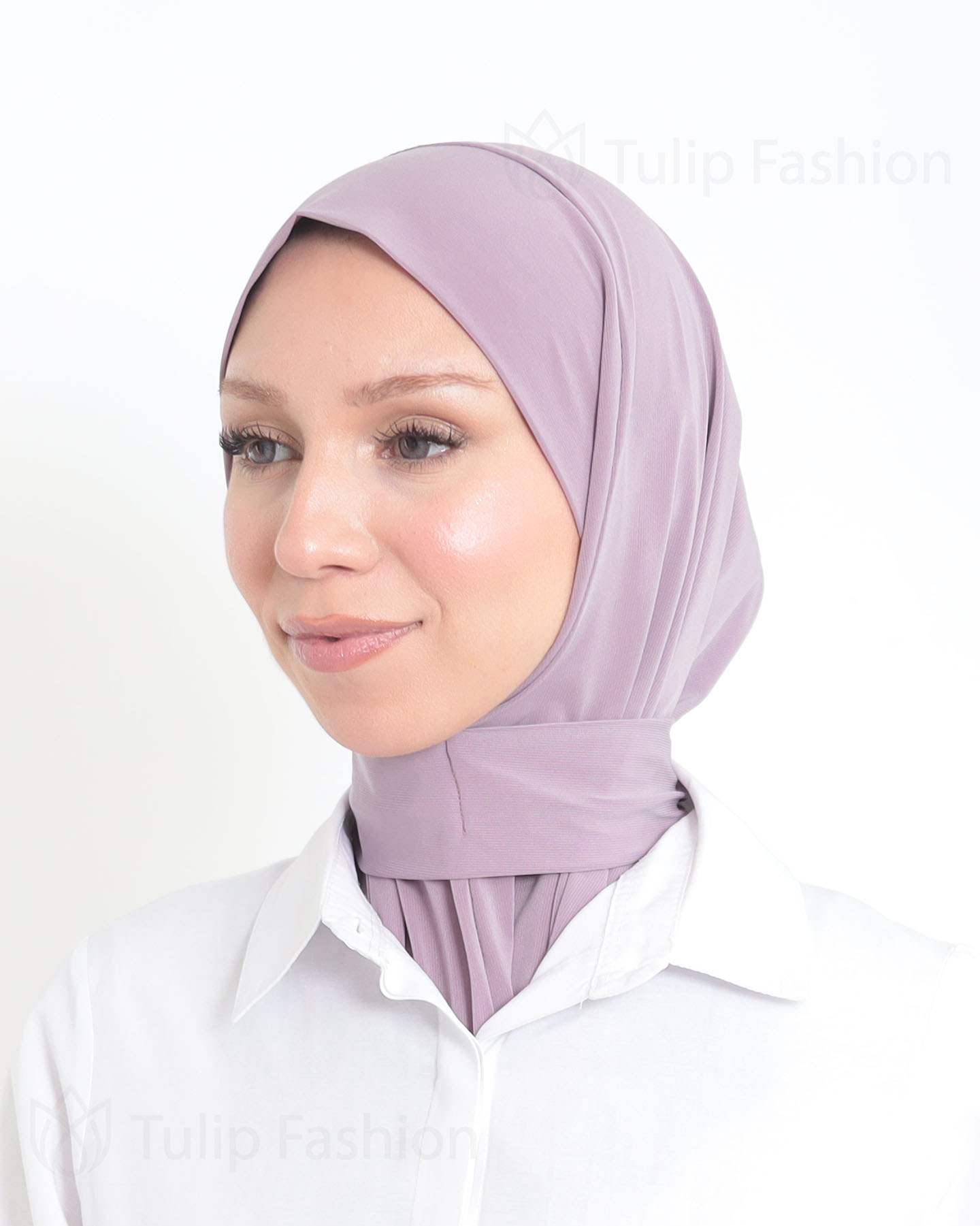 Al Amira Instant Hijab - Light Mauve