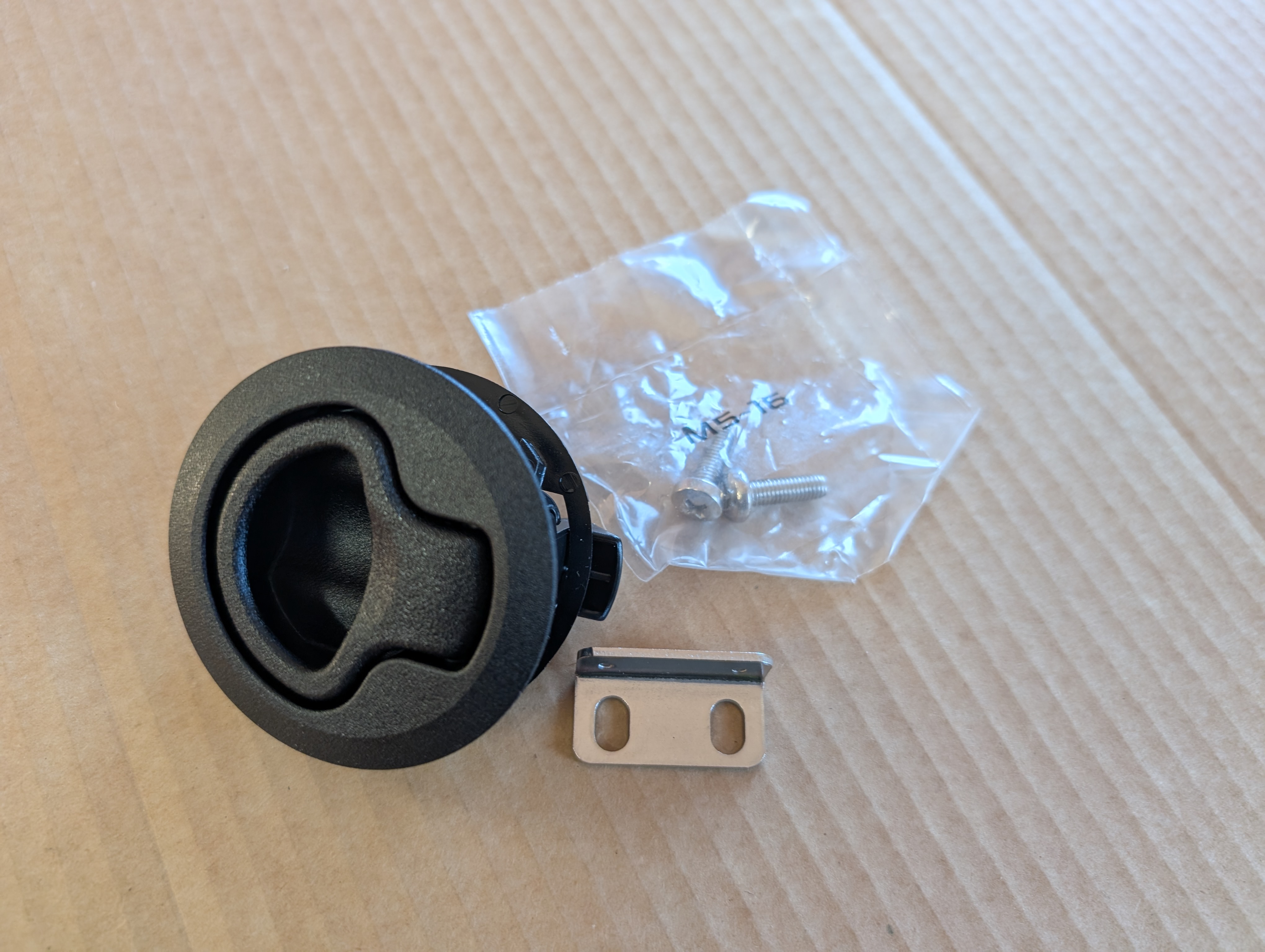 Magazine lock, black - 2
