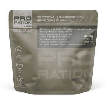 Pro Ration | Bread Pudding With Apples And Cinnamon | MRE | 400g