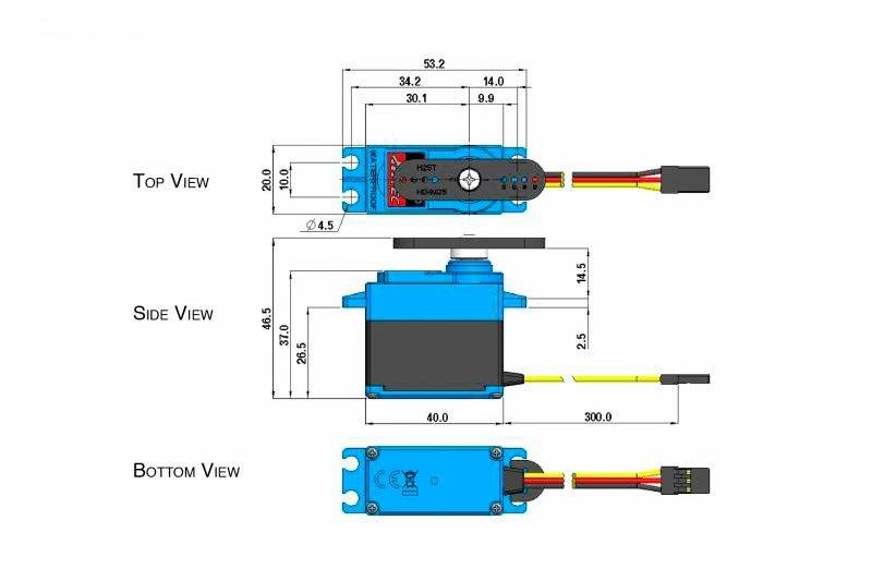 Hitec D956WP 29kg 0.12s - 4