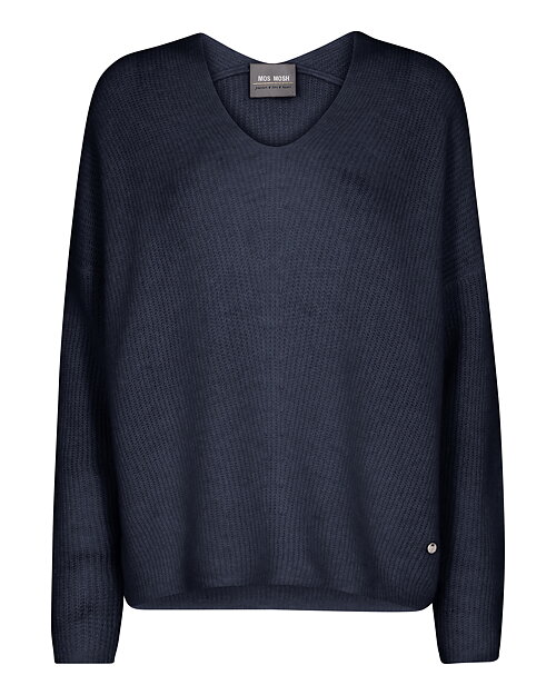 Jumper Thora v-ringad marinblå - 3