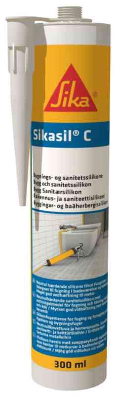 Fogmassa Bygg- och sanitetssilikon, Sikasil-C