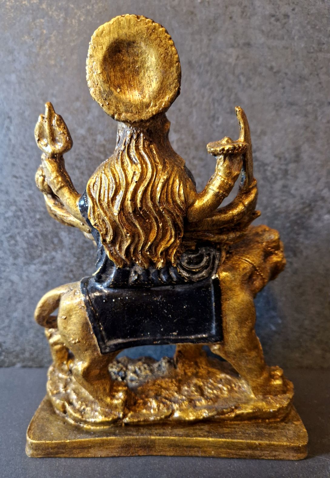 Durga Staty - 23 cm - 2