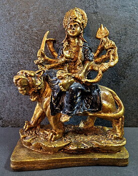 Durga Staty - 23 cm