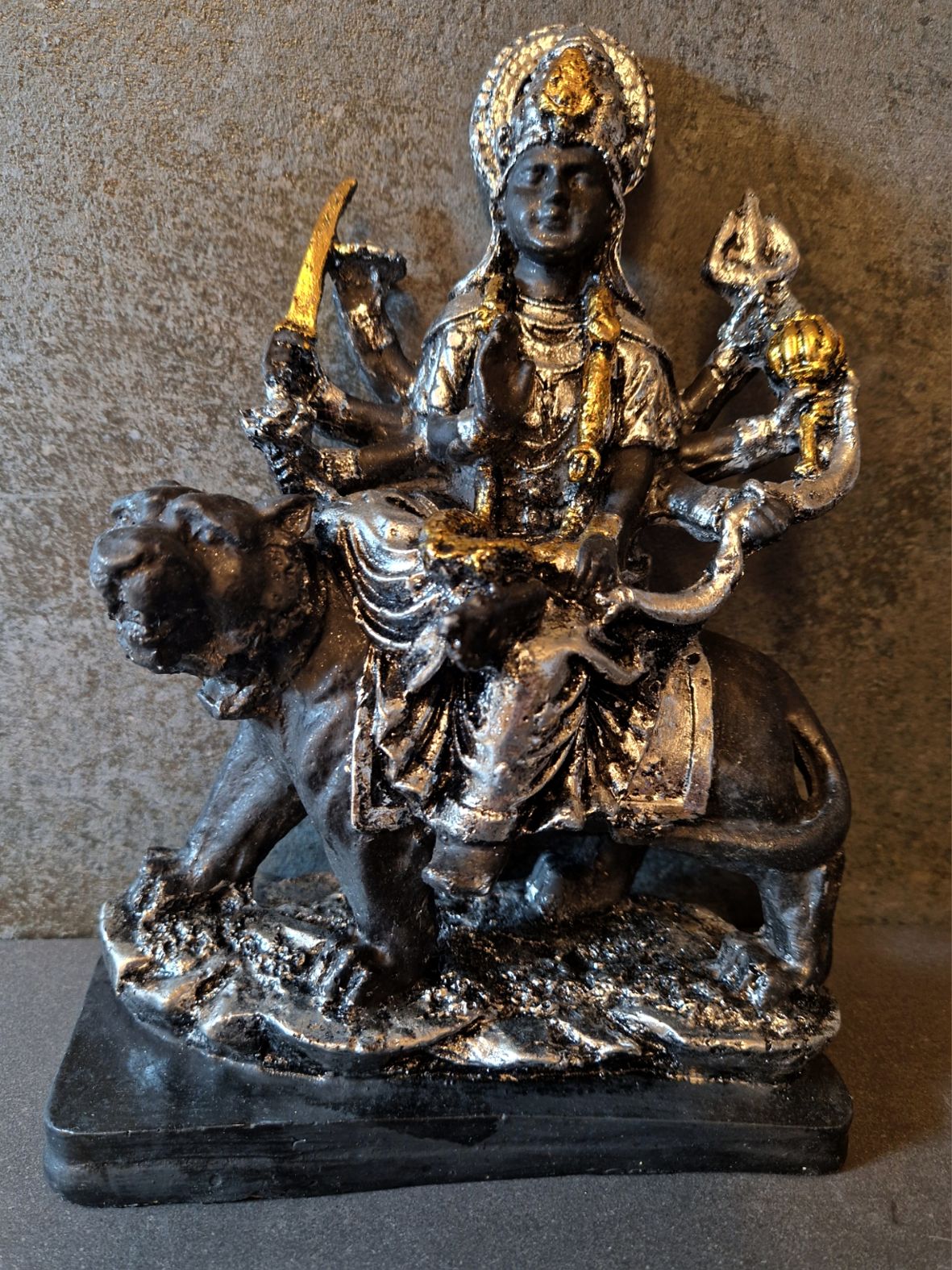 Durga Staty - 23 cm - 6