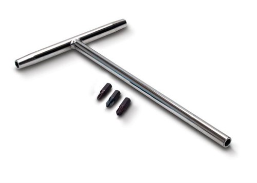 T-Handle Bit Driver with No. 1,2 & 3 JIS Cross-Point Bits - 2