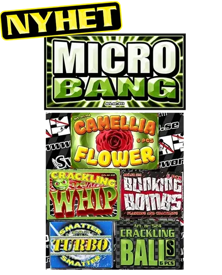 Micro Bang NYHET Art. nr. 911