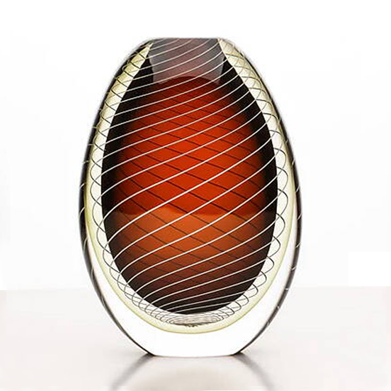 Elegans Amber Vase 