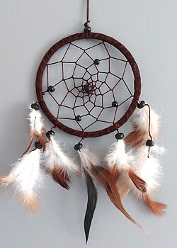 Brun Drömfångare - 12cm