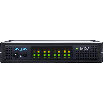 AJA Io X3 Professional Video I/O for Thunderbolt 3