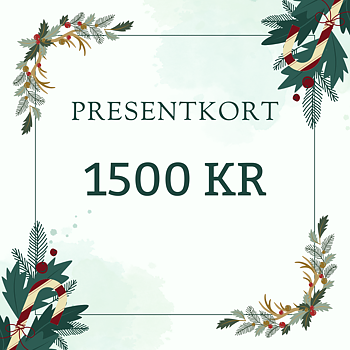 Presentkort 1500 kr