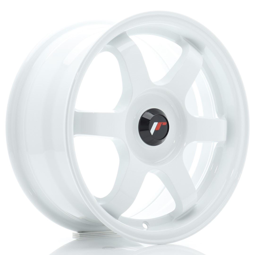 JR Wheels JR3 15x7 ET25-42 Oborrad White