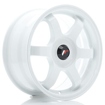 JR Wheels JR3 15x7 ET25-42 Oborrad White