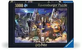 Hogwarts Castle Cutaway, 3000 Bitar Ravensburger