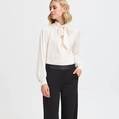 Skimrig blus fransa - 3