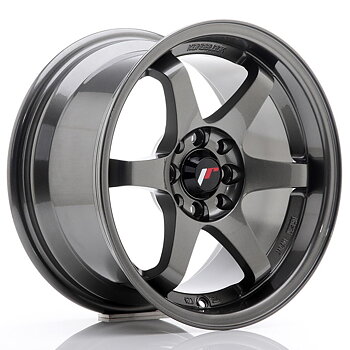 JR Wheels JR3 15x8 ET25 4x100/114,3 Gun Metal