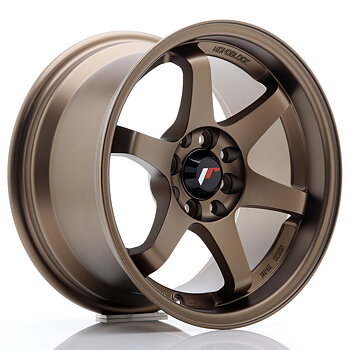 JR Wheels JR3 15x8 ET25 4x100/114,3 Anodized Bronze