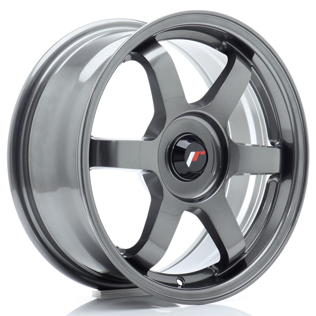 JR Wheels JR3 16x7 ET25-40 Oborrad Gun Metal