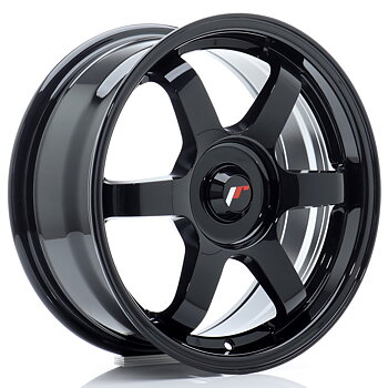 JR Wheels JR3 16x7 ET25-40 Oborrad Gloss Black
