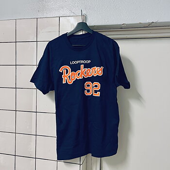 Looptroop Rockers 92 Tee (Mörkblå/Orange)