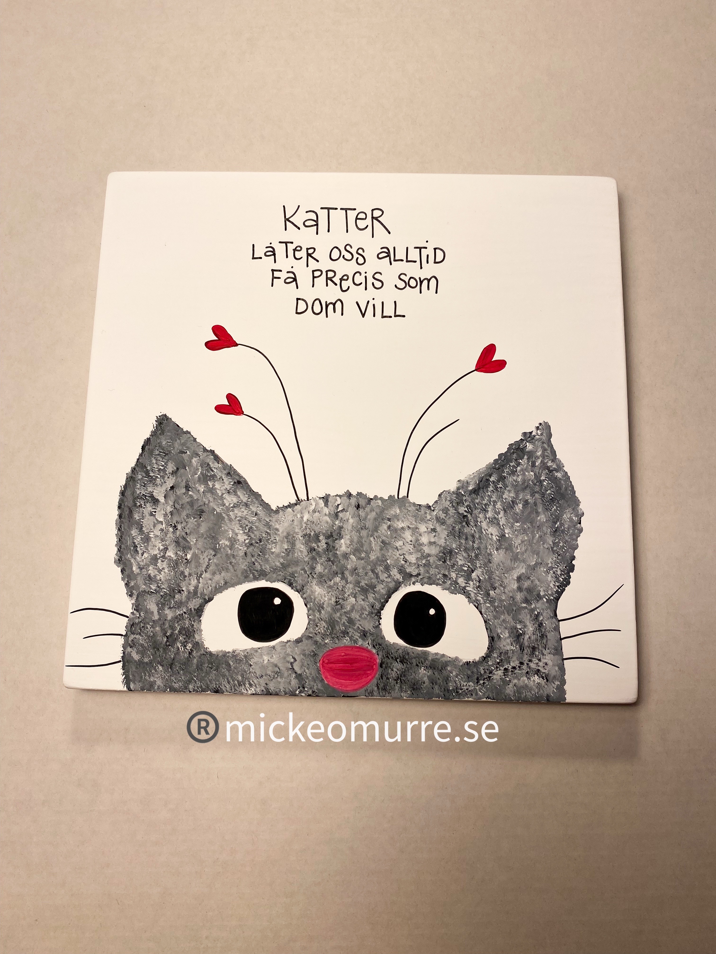 Katter låter oss alltid få precis som dem vill