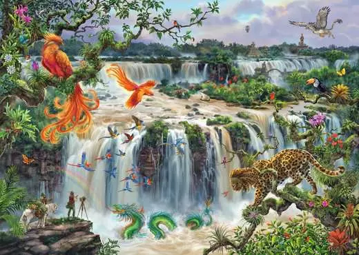 Fantastic Waterfall of Iguaza, 1000 Bitar Ravensburger