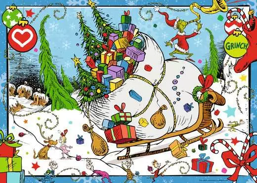 Merry Grinchmas!, 1000 Bitar Ravensburger
