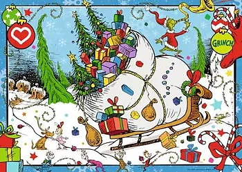 Merry Grinchmas!, 1000 Bitar Ravensburger