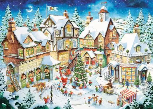 Christmas Village, 1000 Bitar Ravensburger