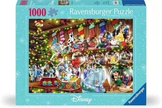 Disney Snow Globes, 1000 Bitar Ravensburger - 2