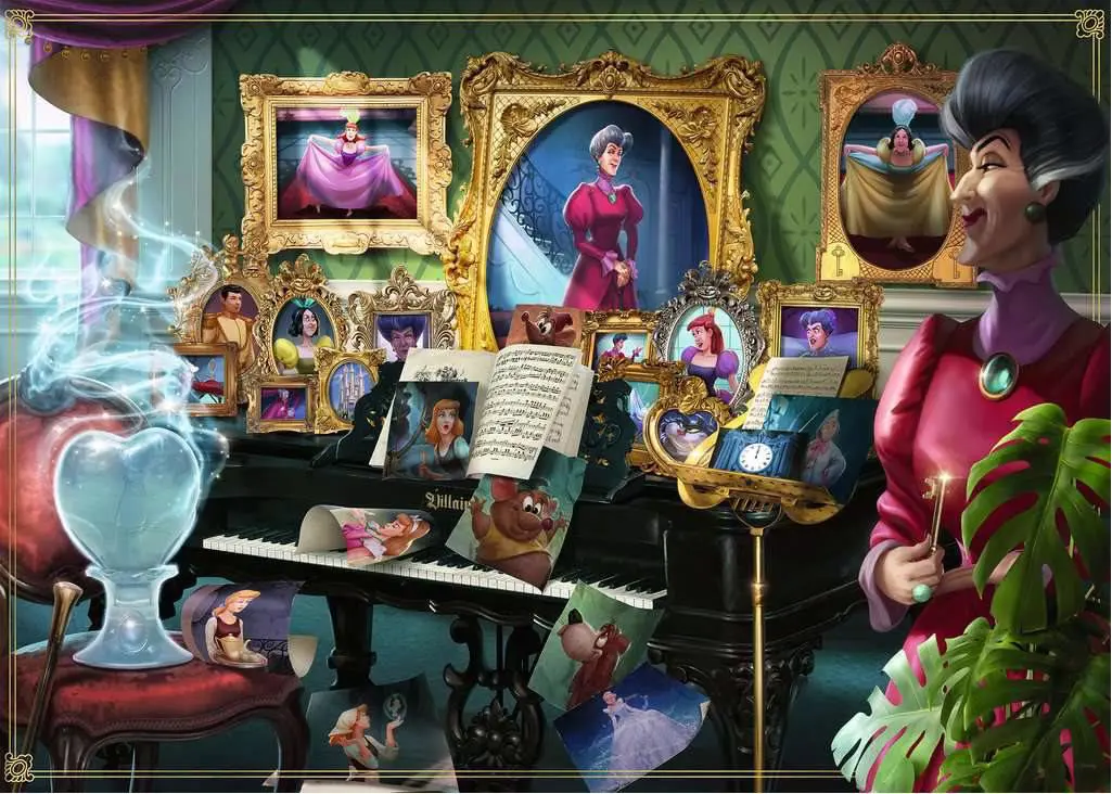 Marvel Villainous: Lady Tremaine, 1000 Bitar Ravensburger