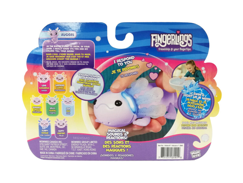 Fingerlings Axoloti Lila - 3