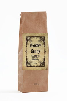 Sunny - Svart te - Sommarblandning, 100g