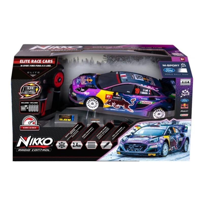 Nikko RC Elite Racerbilar - M-Sport Ford Puma 34 cm - 4