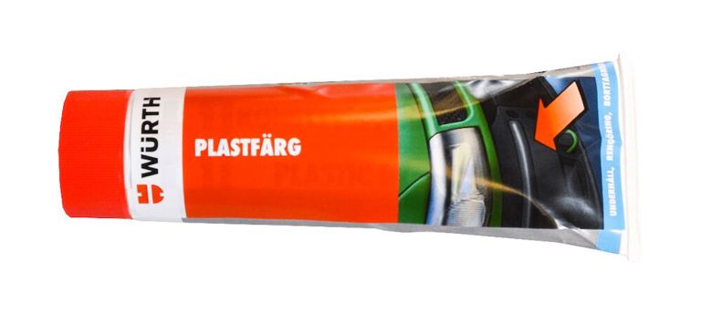 Plastfärg Svart 75ml