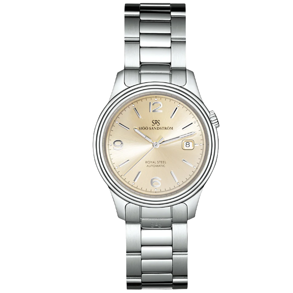 009826 Sjöö Sandström Royal Steel Classic 41 champagne