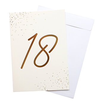 Födelsedagskort 18år