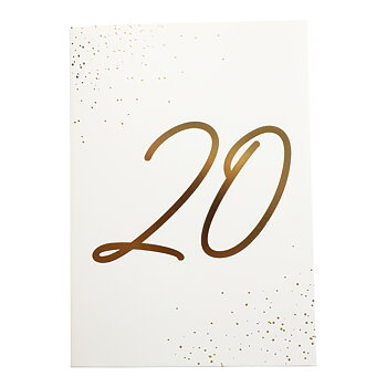 Födelsedagskort 20år