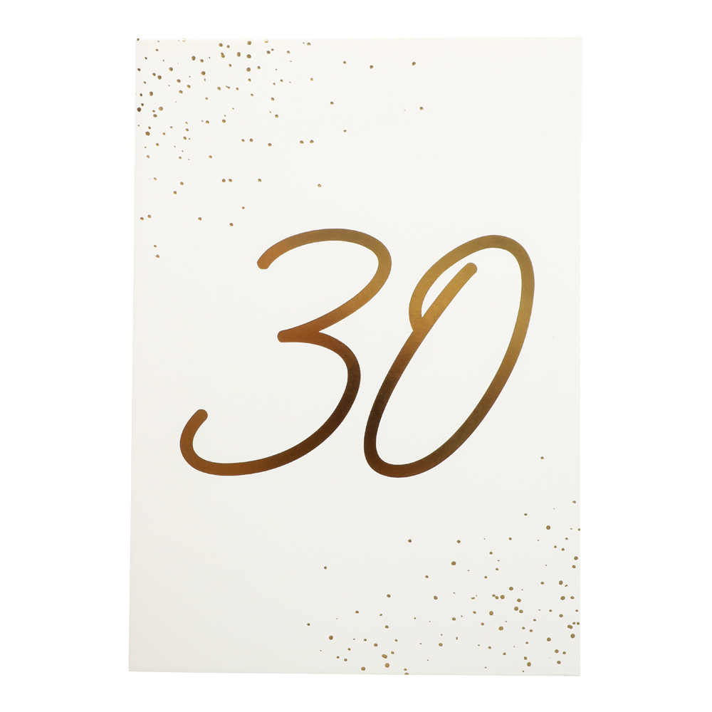 Födelsedagskort 30år