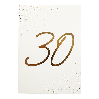 Födelsedagskort 30år