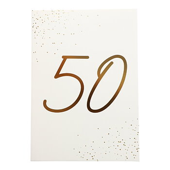 Födelsedagskort 50 år