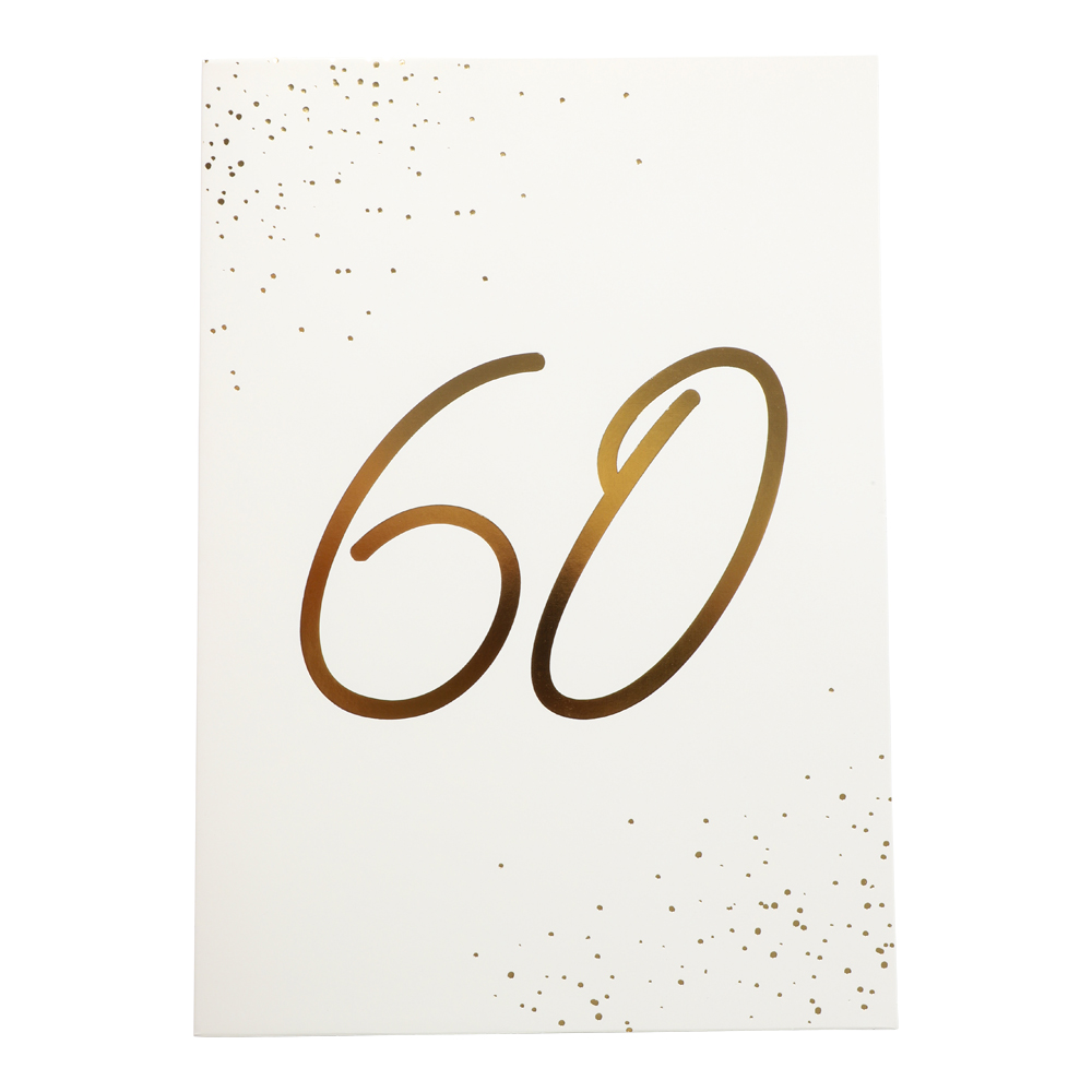 Födelsedagskort 60 år