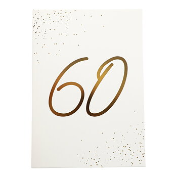Födelsedagskort 60 år
