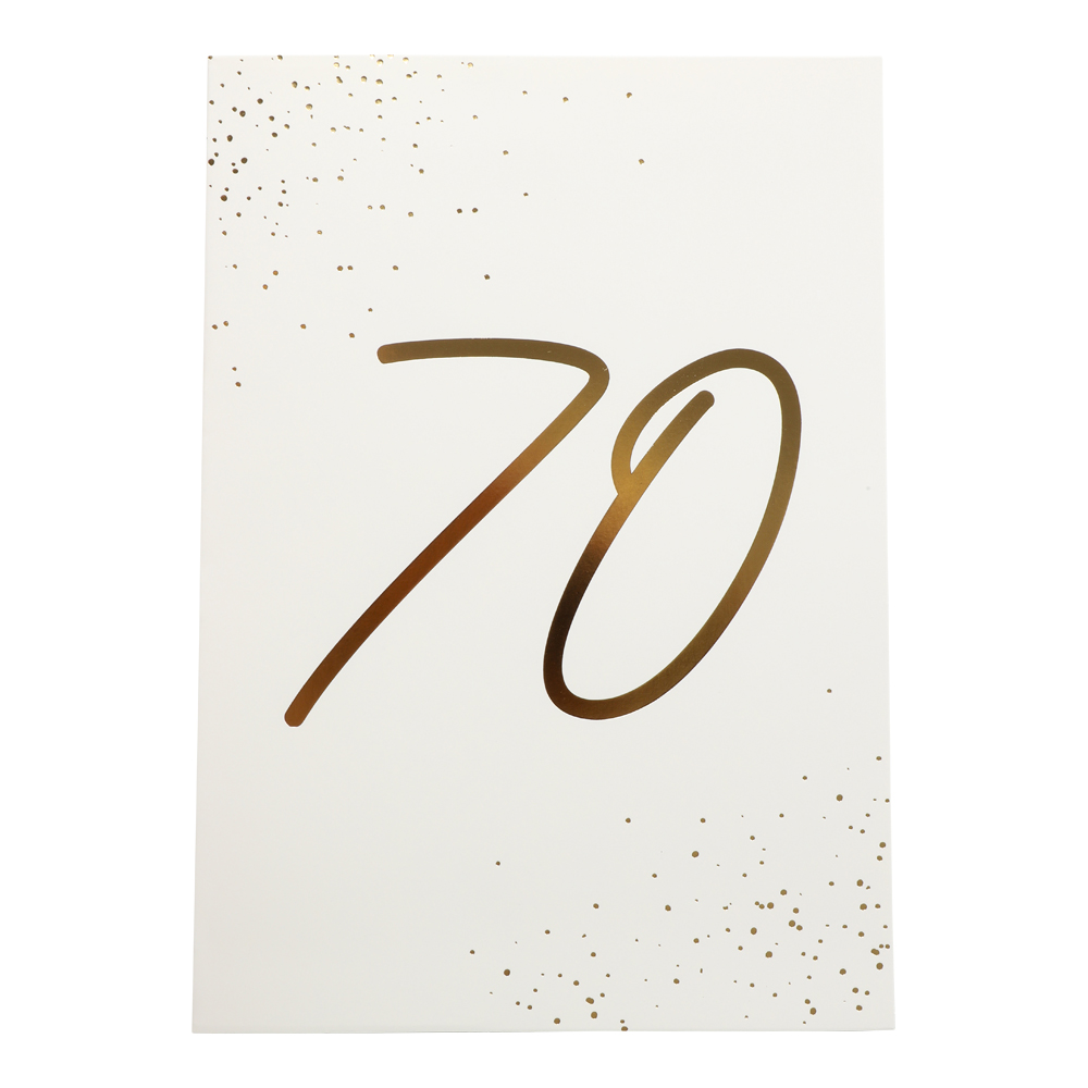 Födelsedagskort 70 år