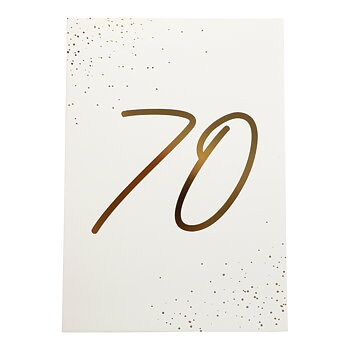 Födelsedagskort 70 år