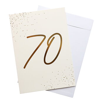 Födelsedagskort 70 år